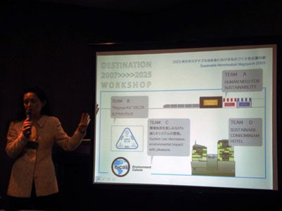 Public presentation at IdcN gImagine a Sustainable MONOZUKURI NAGOYA in 2025h@Q